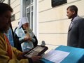 Митрополит Симферопольский и Крымский Лазарь совершил освящение мемориальной доски в память о святом новомученике Димитрии Спиридонове